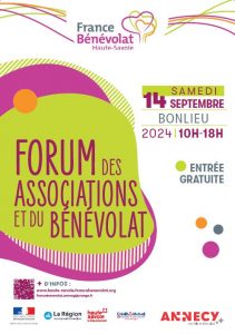 Affiche Forum Associatif Annecy 2024