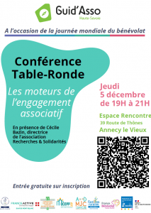 QR CODE flyer Guid'Asso