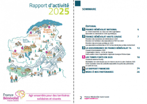 Rapport activité 2025 France Bénévolat Haute-Savoie